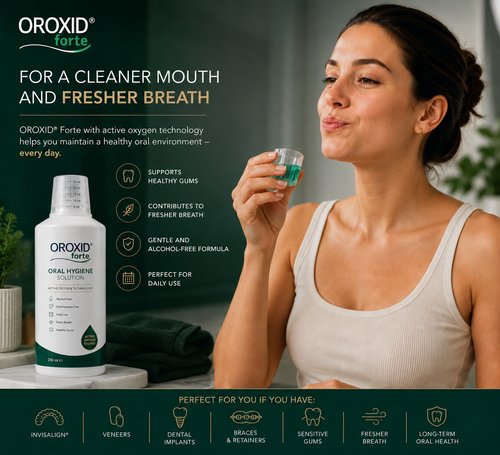 OROXID® Mouthwash with Active Oxygen Technology